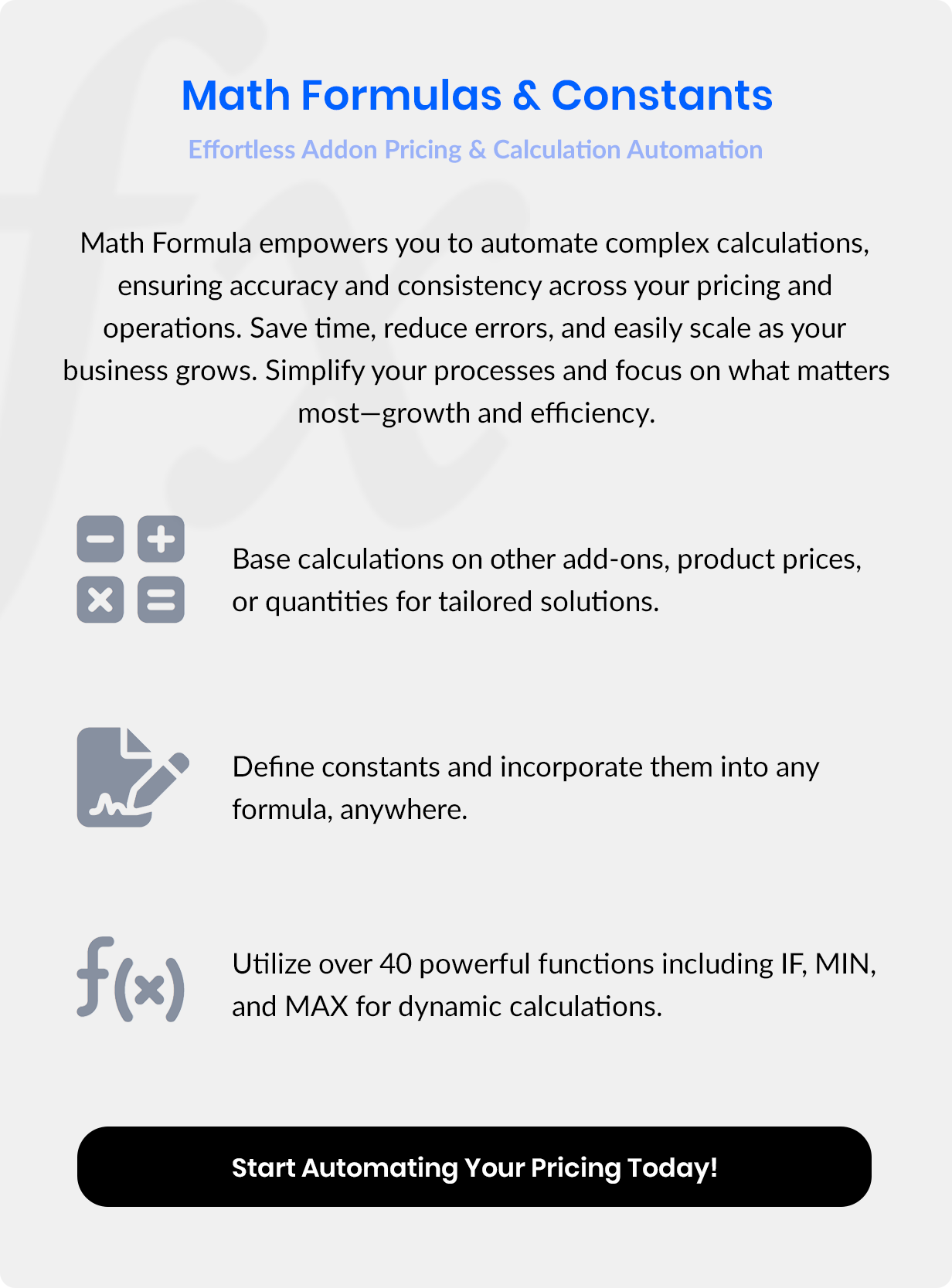 Math Formula